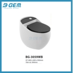 BÀN CẦU KHỐI SỨ TINH KHIẾT CAO CẤP B-GEM BG-5059WB
