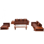 Bộ Sofa Gỗ Gõ Đỏ TN01