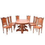 Bộ Bàn Ăn Gỗ Gõ Đỏ TN02