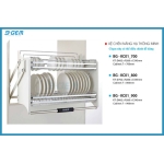 KỆ CHÉN NÂNG HẠ THÔNG MINH INOX SUS304 CAO CẤP B-GEM BG-KC01