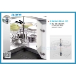KỆ MÂM XOAY GÓC 34(270°) INOX SUS304 CAO CẤP B-GEM BG-MX34