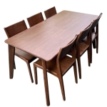 Bộ Bàn Ăn Gỗ Sồi Nga TN01