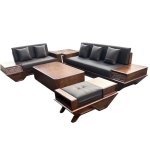 Bộ Sofa Gỗ Sồi Nga TN05